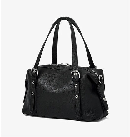 Elysian Genuine Leather Convertible Mini Satchel