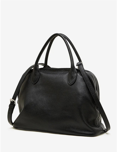 Aura Genuine Leather Fluid Silhouette Tote