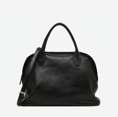 Aura Genuine Leather Fluid Silhouette Tote