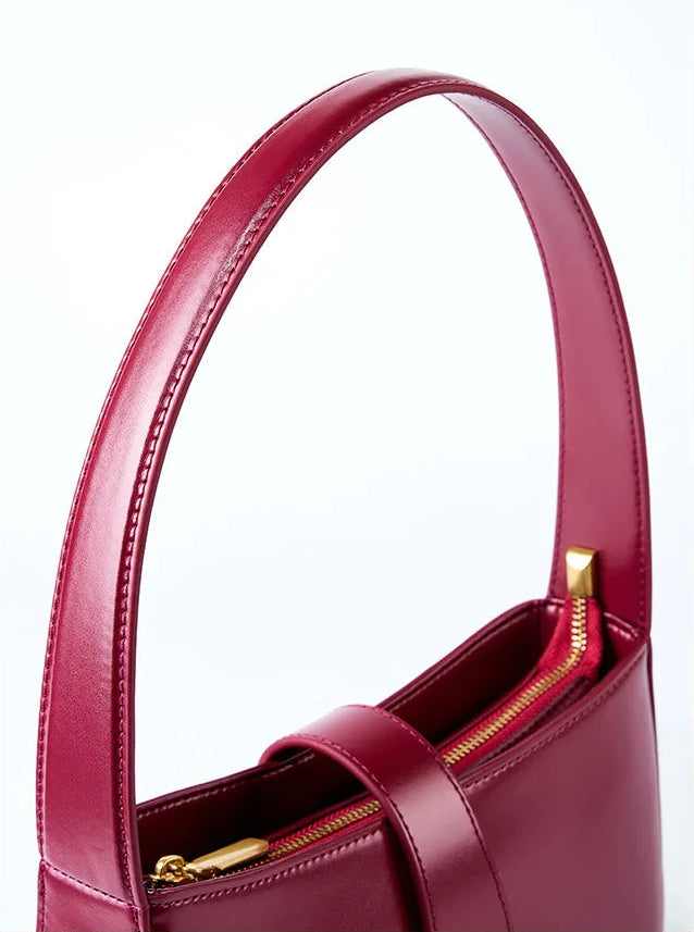 Sovereign Premium Cowhide Elegant Underarm Shoulder Bag