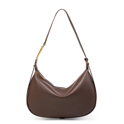 Imperial Premium Cowhide Spacious Minimalist Crossbody Bag