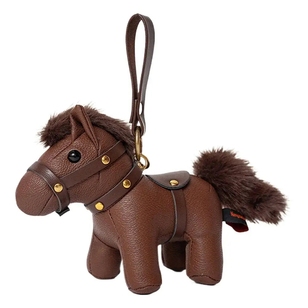 Handcrafted Genuine Leather Horse Charm