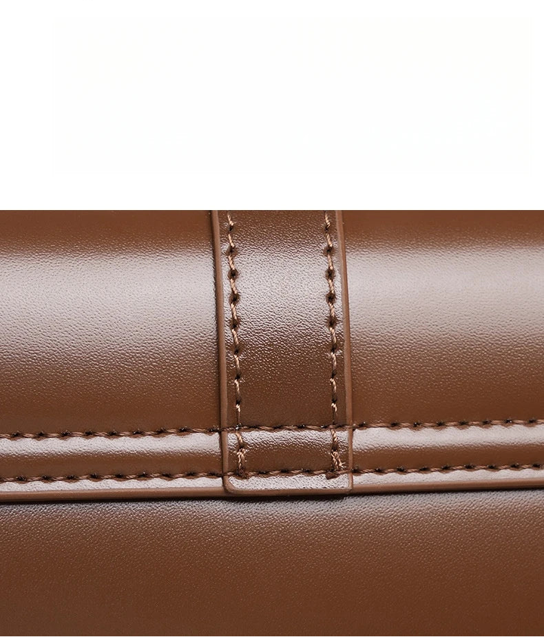 Majesty Premium Leather Classic Commuter Crossbody Bag