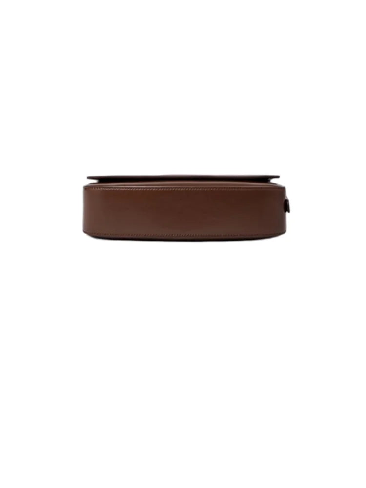 Nova Genuine Leather Asymmetric Strap Underarm Bag