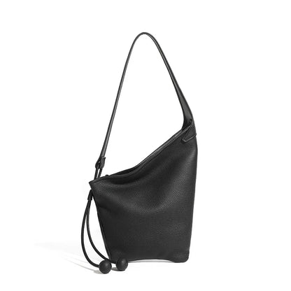 Zephyr Genuine Leather Sloping Contour Hobo