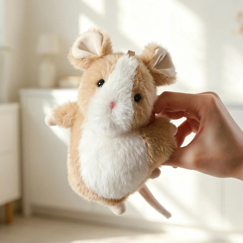 Fluffy Hamster Bag Charm