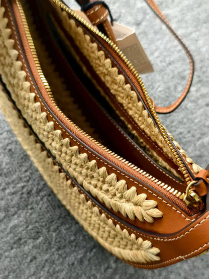 Luxury Crescent Saddle Handbag