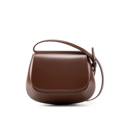Charming Genuine Leather Minimalist Small Shoulder Bag