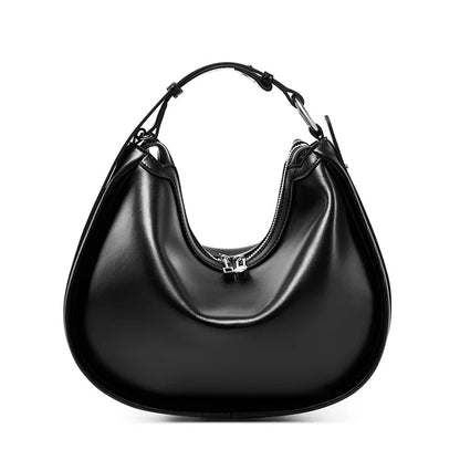 Celestial Genuine Leather Minimalist Luxury Flap Tote