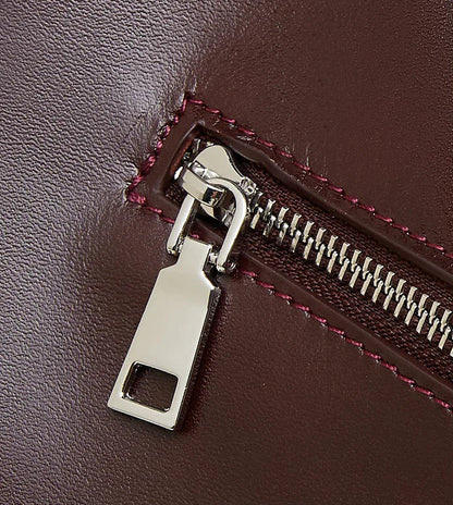 Aura Genuine Leather Milano Curved Shoulder Bag