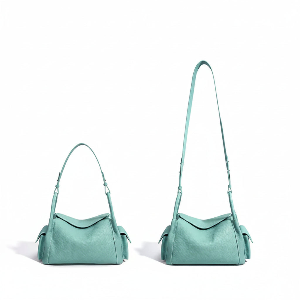 Sophisticated Leather Daily Commuter Shoulder Bag