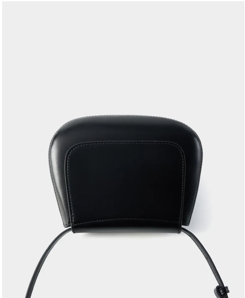 Charming Genuine Leather Minimalist Small Shoulder Bag