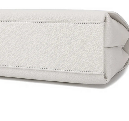 Aura Genuine Leather Minimalist Statement Bag