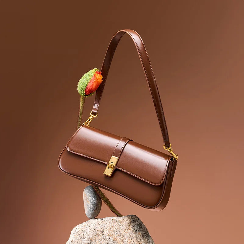 Majesty Premium Leather Classic Commuter Crossbody Bag