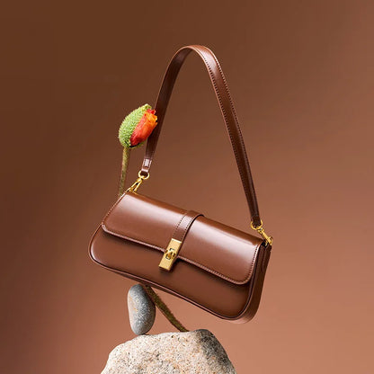 Majesty Premium Leather Classic Commuter Crossbody Bag