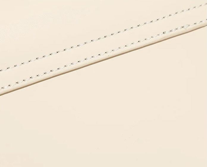 Aura Genuine Leather Top-Handle Saddle Bag