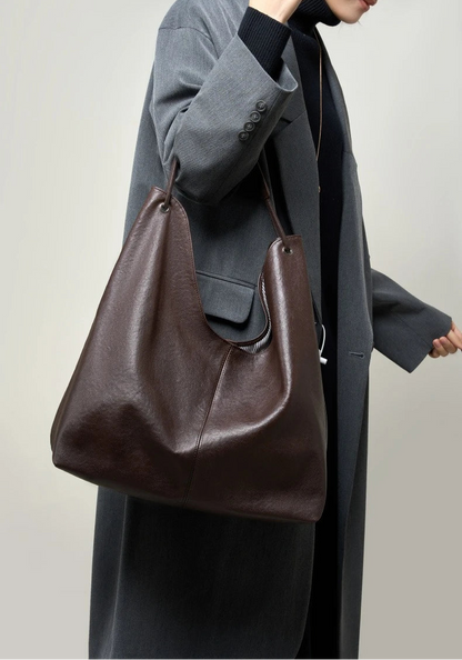Premium Genuine Leather Chic Multi-Way Underarm Purse