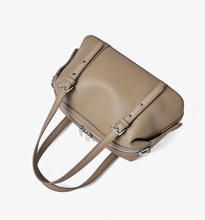 Elysian Genuine Leather Convertible Mini Satchel