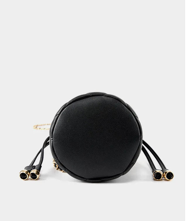 Majestic Luxury Genuine Leather Chain Shoulder Bag
