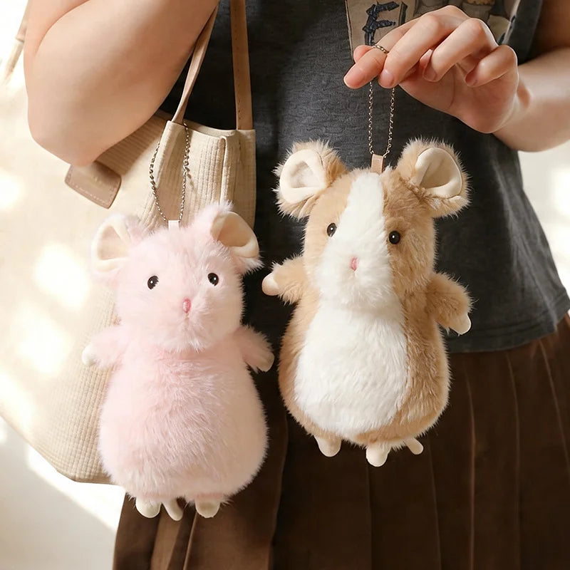 Fluffy Hamster Bag Charm