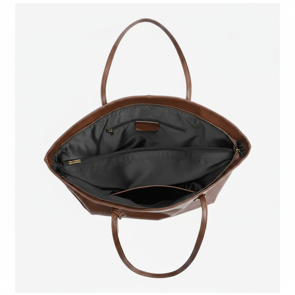 Genuine Leather Luxury Shoulder Tote Bag