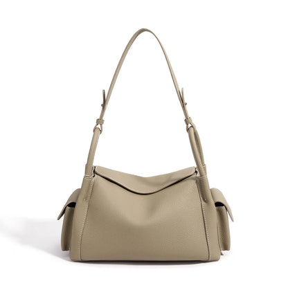 Sophisticated Leather Daily Commuter Shoulder Bag