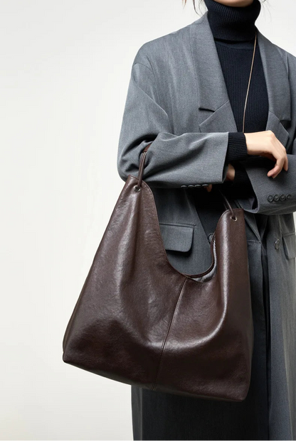 Premium Genuine Leather Chic Multi-Way Underarm Purse