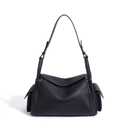 Sophisticated Leather Daily Commuter Shoulder Bag