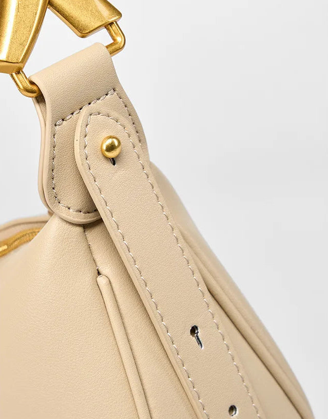Imperial Premium Cowhide Spacious Minimalist Crossbody Bag