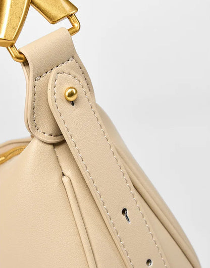 Imperial Premium Cowhide Spacious Minimalist Crossbody Bag