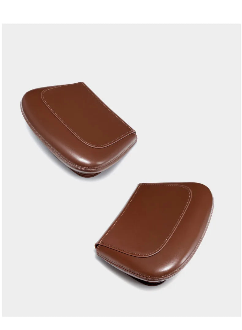 Charming Genuine Leather Minimalist Small Shoulder Bag