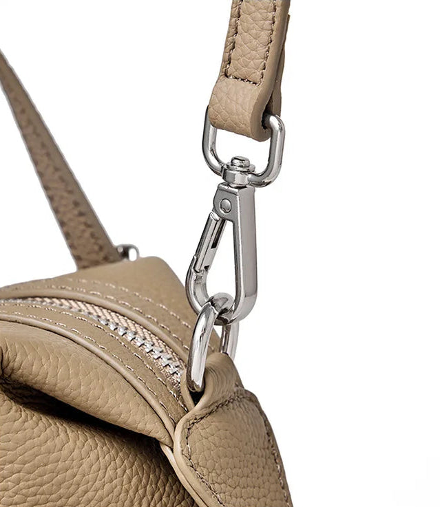 Elysian Genuine Leather Convertible Mini Satchel