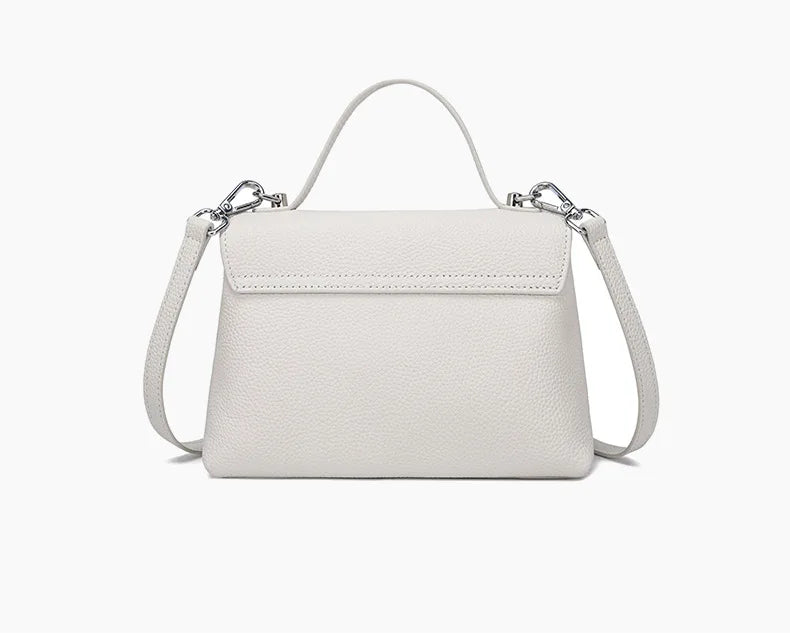 Aura Genuine Leather Minimalist Statement Bag