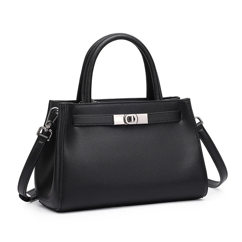Designer Genuine Leather Versatile Shoulder Bag