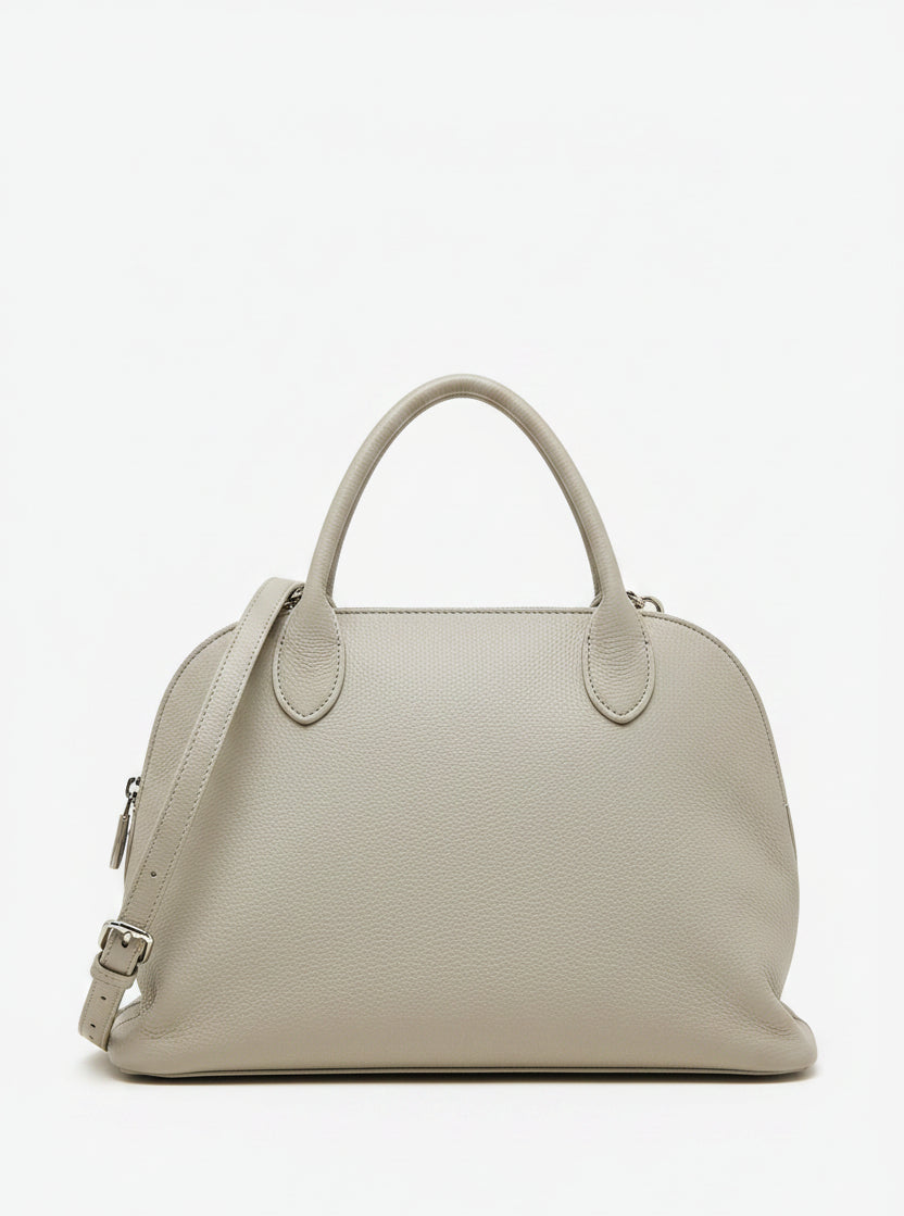 Aura Genuine Leather Fluid Silhouette Tote