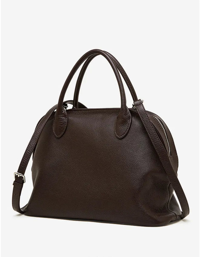 Aura Genuine Leather Fluid Silhouette Tote