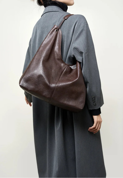 Premium Genuine Leather Chic Multi-Way Underarm Purse