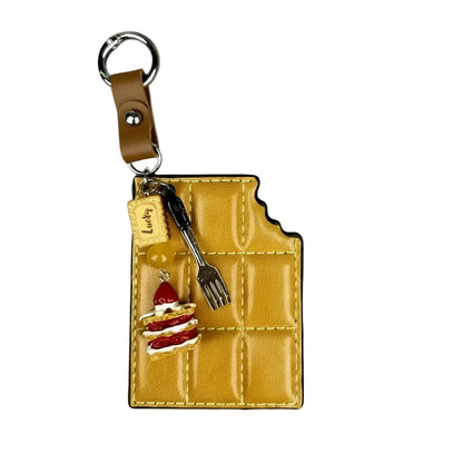 Chocolate Cake Bag Charm