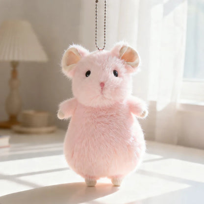 Fluffy Hamster Bag Charm