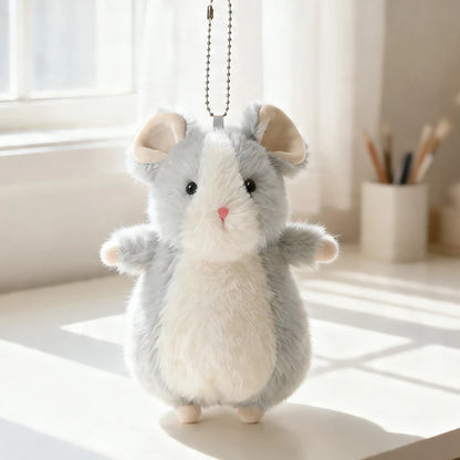 Fluffy Hamster Bag Charm