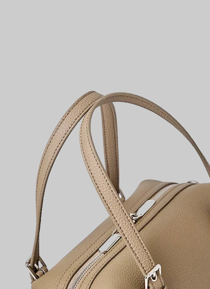 Elysian Genuine Leather Convertible Mini Satchel