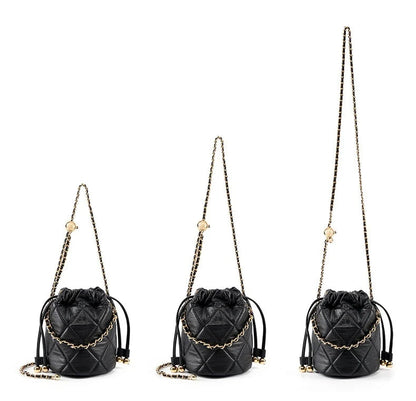 Majestic Luxury Genuine Leather Chain Shoulder Bag