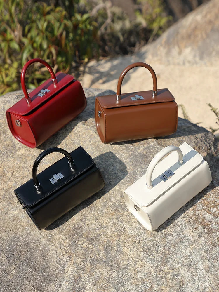 Genuine Leather Luxury Mini Handbag
