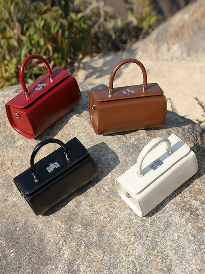 Genuine Leather Luxury Mini Handbag