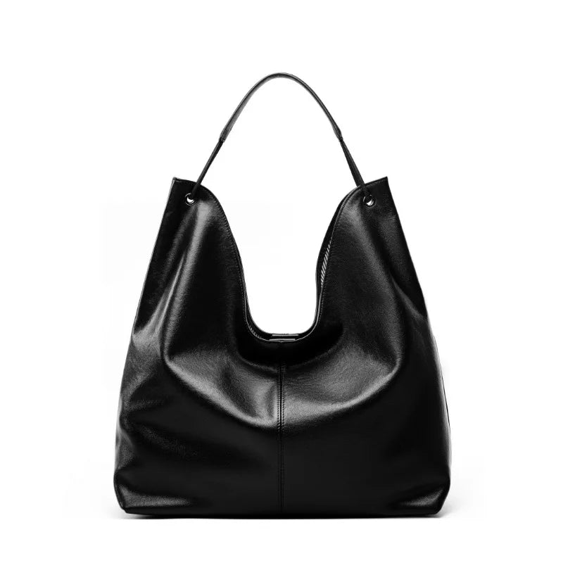 Premium Genuine Leather Chic Multi-Way Underarm Purse