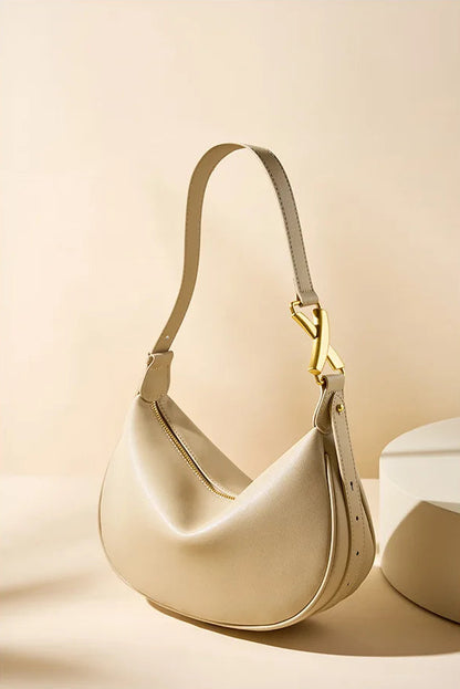 Imperial Premium Cowhide Spacious Minimalist Crossbody Bag