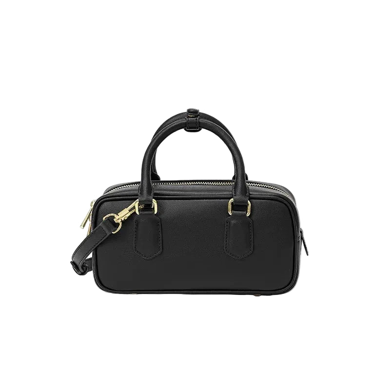 Genuine Leather Vintage Boston Bowling Bag