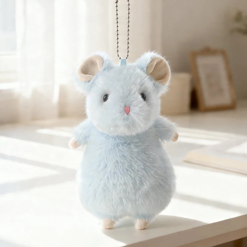 Fluffy Hamster Bag Charm