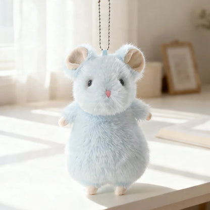 Fluffy Hamster Bag Charm