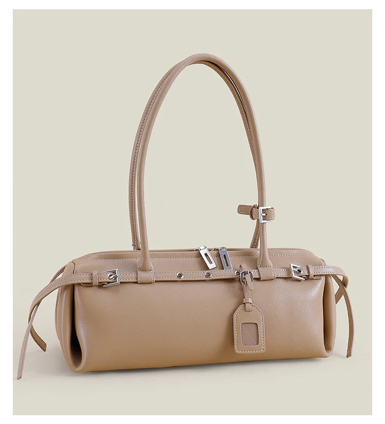 Genuine Leather Leisure Handbag